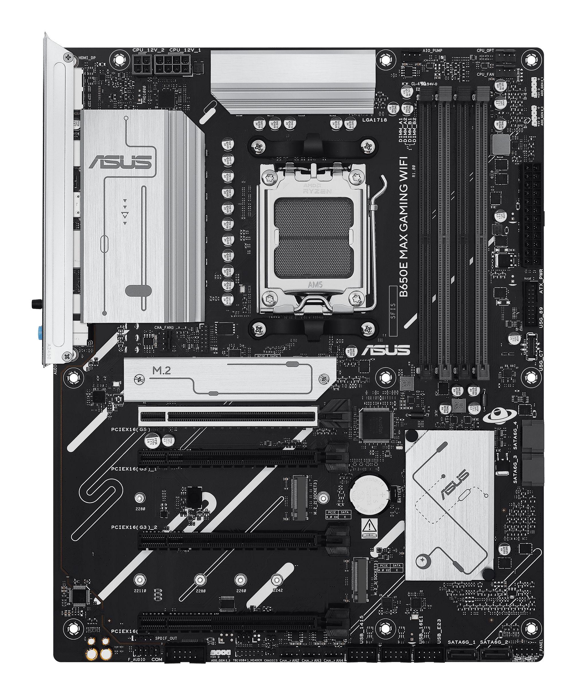 Motherboard ASUS B650E MAX GAMING WIFI (AM5 - ATX - Duplo canal - Preto), miniatura 2
