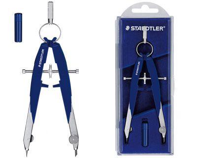Compasso STAEDTLER Mars Comfort 556 (Metal, Plástico - 154 mm - Azul e aço inoxidável), miniatura 2