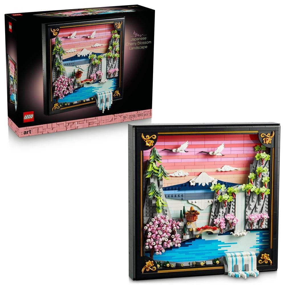LEGO 31218 Art Paisagem com Cerejeiras (18+ anos - 1892 peças), miniatura 3