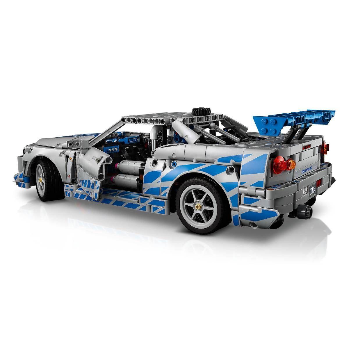 LEGO 42210 Technic Velocidade Furiosa Carro Nissan Skyline GT-R (R34) (18+ anos - 1410 peças), miniatura 6