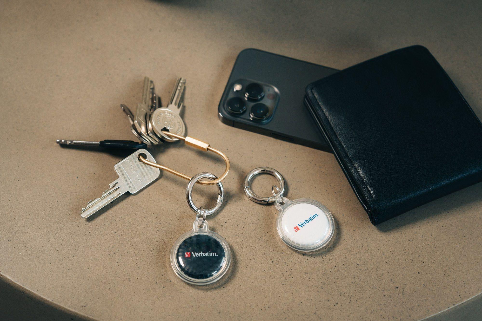 Localizador Bluetooth VERBATIM My Finder Coin Bluetooth Tracker 32134 (Preto e Branco) — miniatura 5