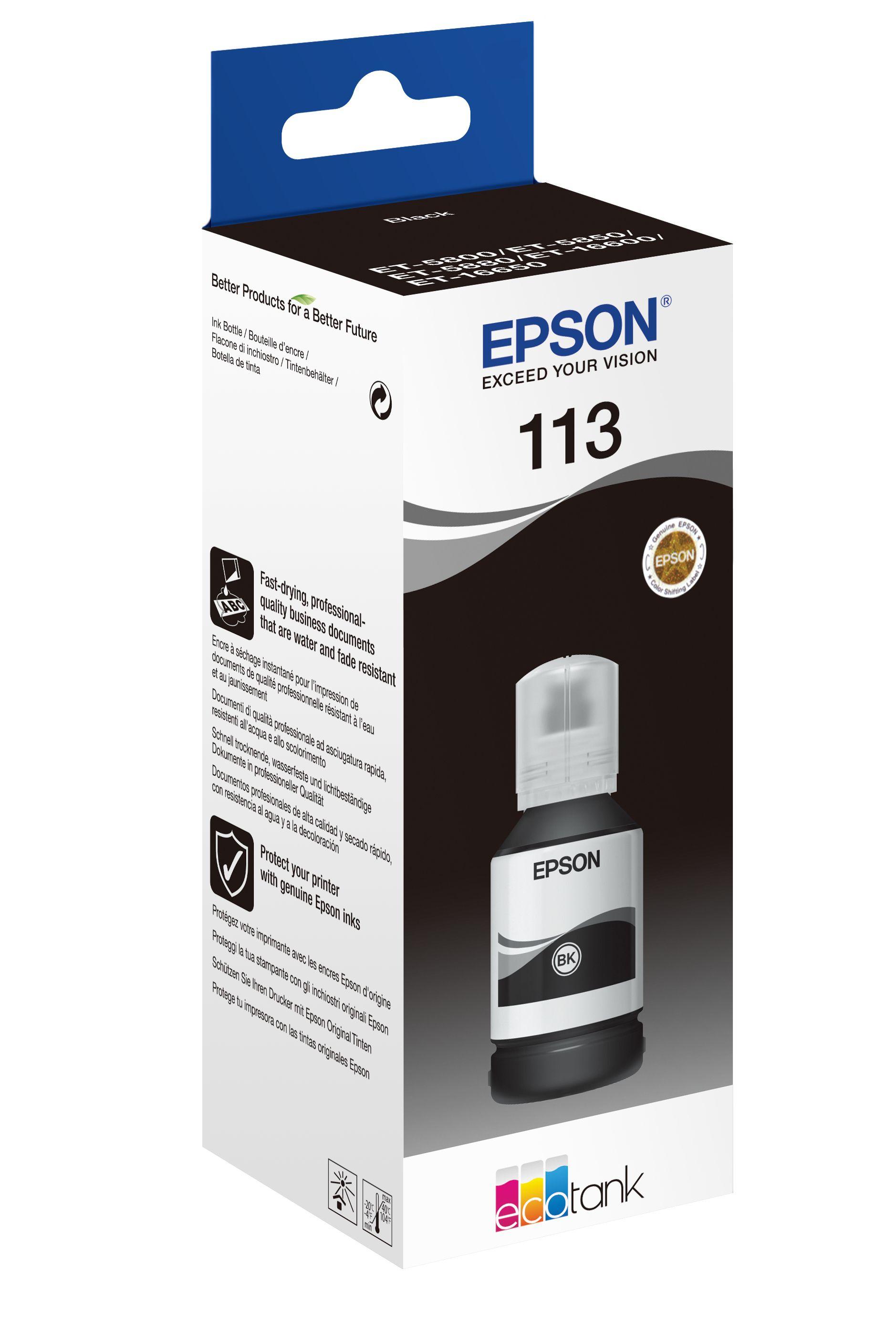 Tinteiro EPSON 113 (7.500 páginas - Preto) — miniatura 5