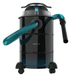 Aspirador de Cinzas CECOTEC Conga Ash 6000 EasyGo Home XL (1500 AW - 30 L - Sem saco - Preto e Turquesa)