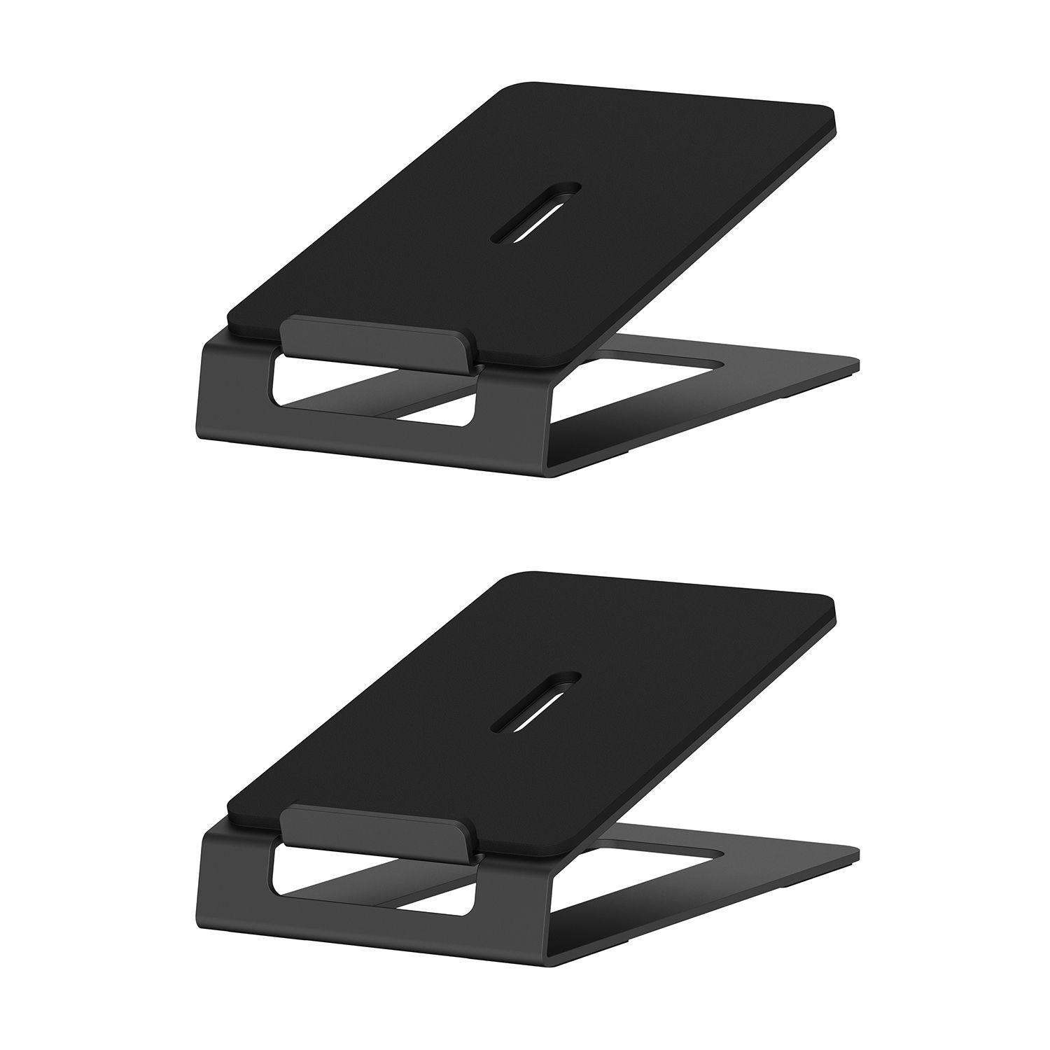 Conjunto de Suportes de Mesa para Colunas AISENS SPK08U-427 (Preto)