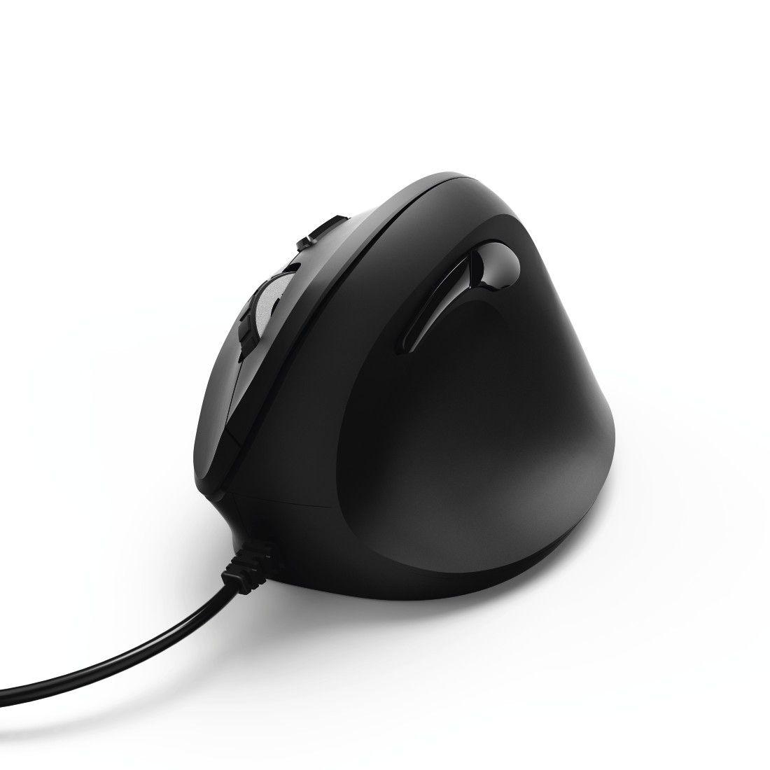 Rato HAMA EMC-500 (Mão direita - 1800 DPI - Ótico - Preto)
