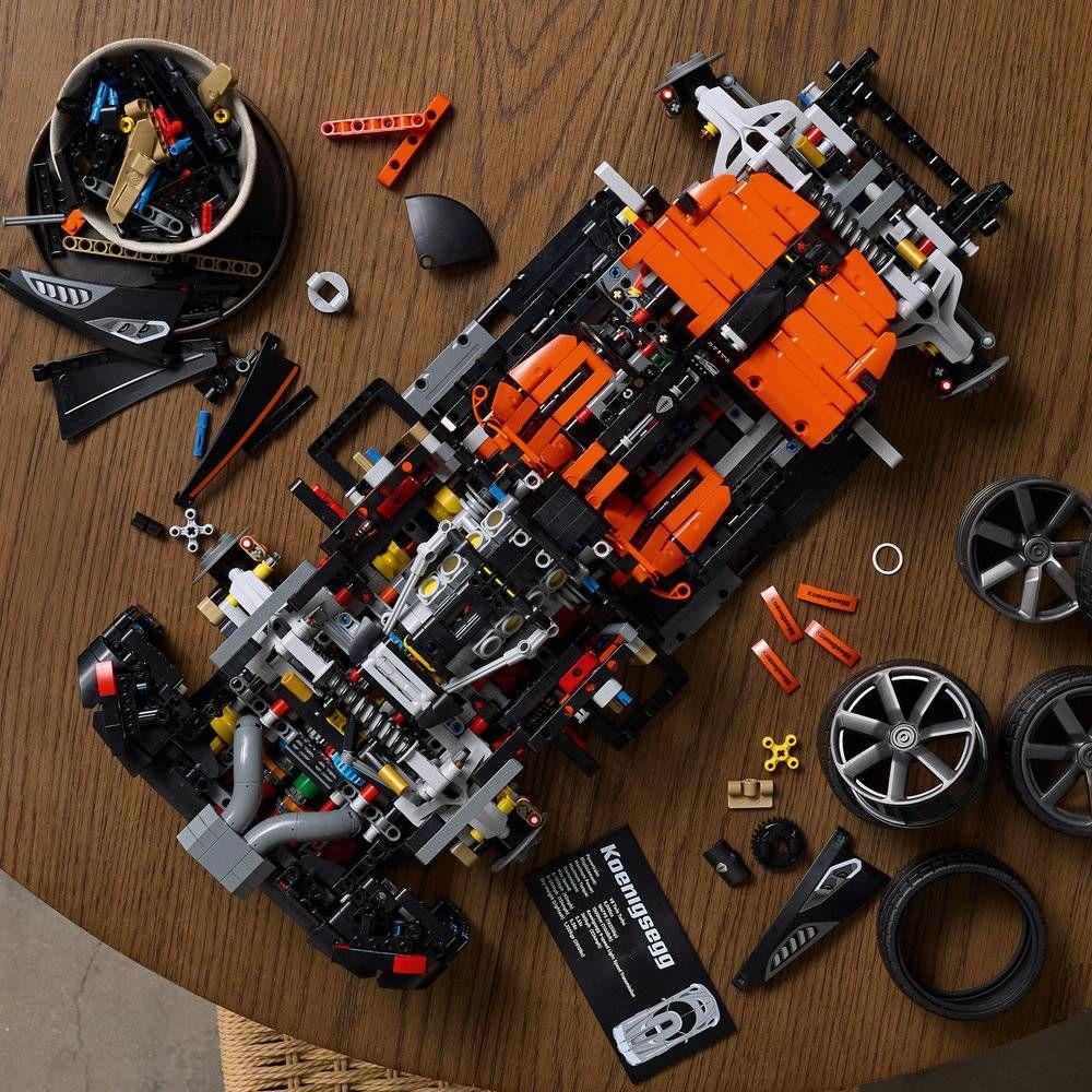 LEGO 42232 Technic Koenigsegg Sadair's Spear Megacar (18+ anos - 4104 peças), miniatura 5