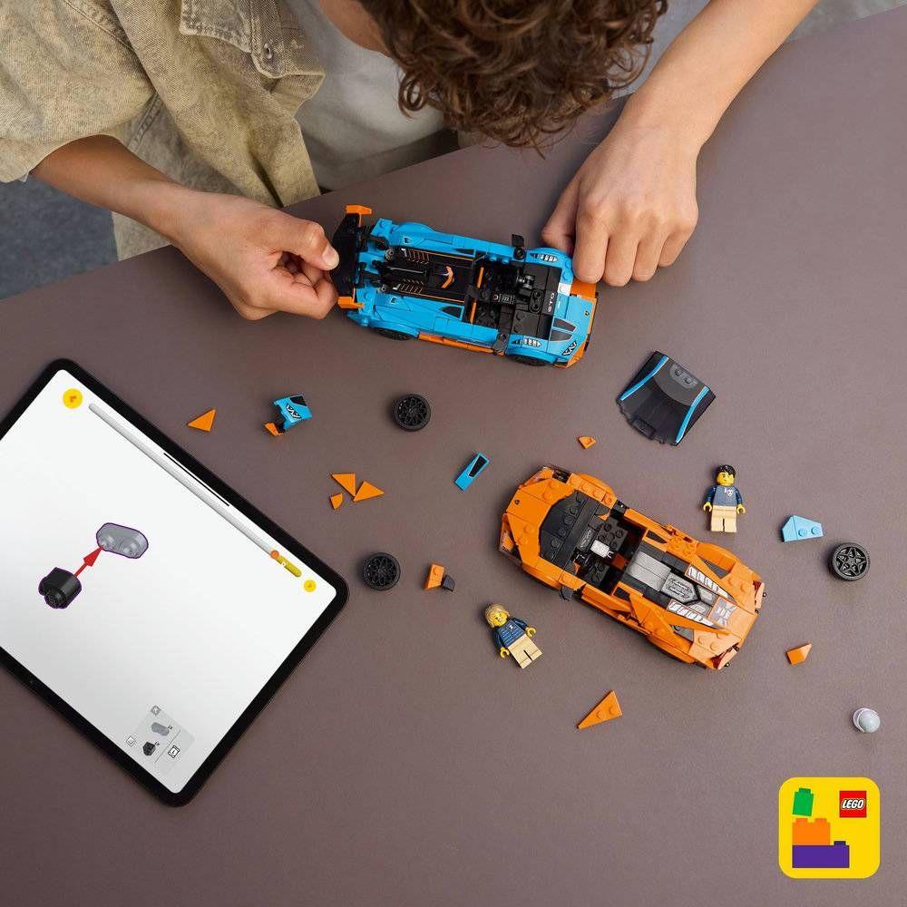 LEGO 77238 Speed Champions Lamborghini Revuelto e Huracán STO (10+ anos - 607 peças), miniatura 5