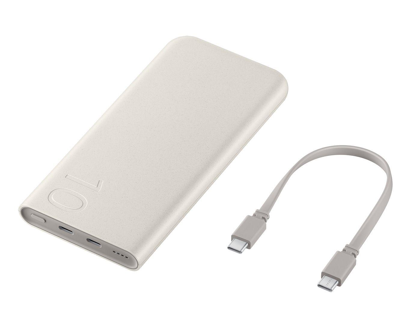 Powerbank SAMSUNG EB-P3401XUEGWW (10000 mAh - 37 Wh - 25 W - Bege), miniatura 4