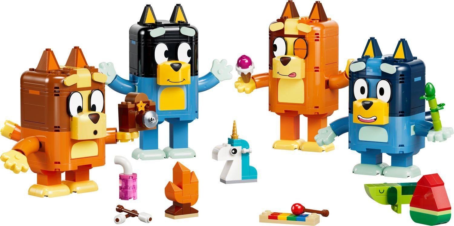 LEGO 11217 Bluey Família da Bluey Construída com Peças (5+ anos - 466 peças)