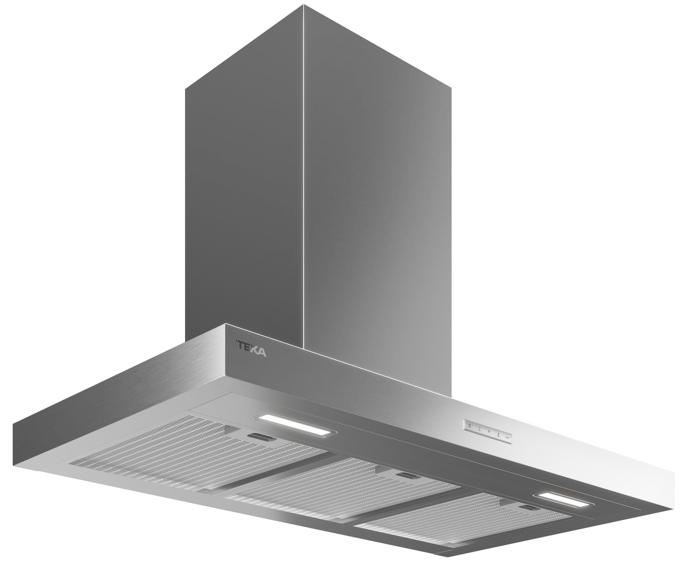 Exaustor de Chaminé TEKA DSF 96370 KCS IX (Altura 43 cm - 90 cm - 50 cm - Inox)