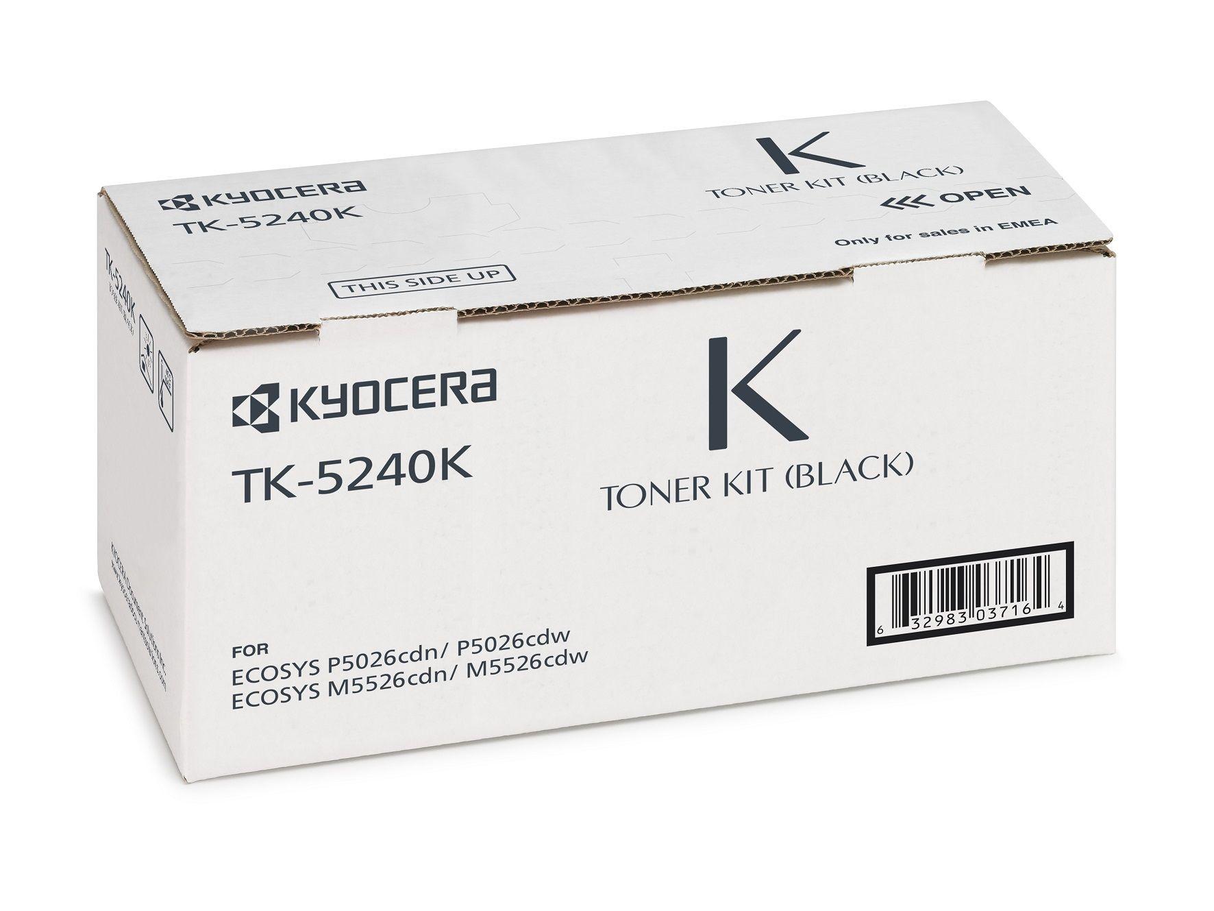Toner Original KYOCERA TK-5240K (4000 páginas - Preto), miniatura 2