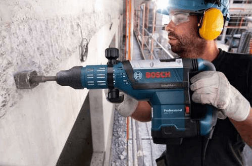 Martelo Demolidor BOSCH GSH 7 VC Professional (Preto e Azul)