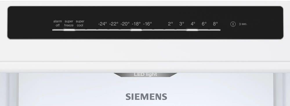 Frigorífico Combinado Independente SIEMENS KG36N2ICF (321 l - 186x60x66,5 cm - 60 cm - Inox) — miniatura 3