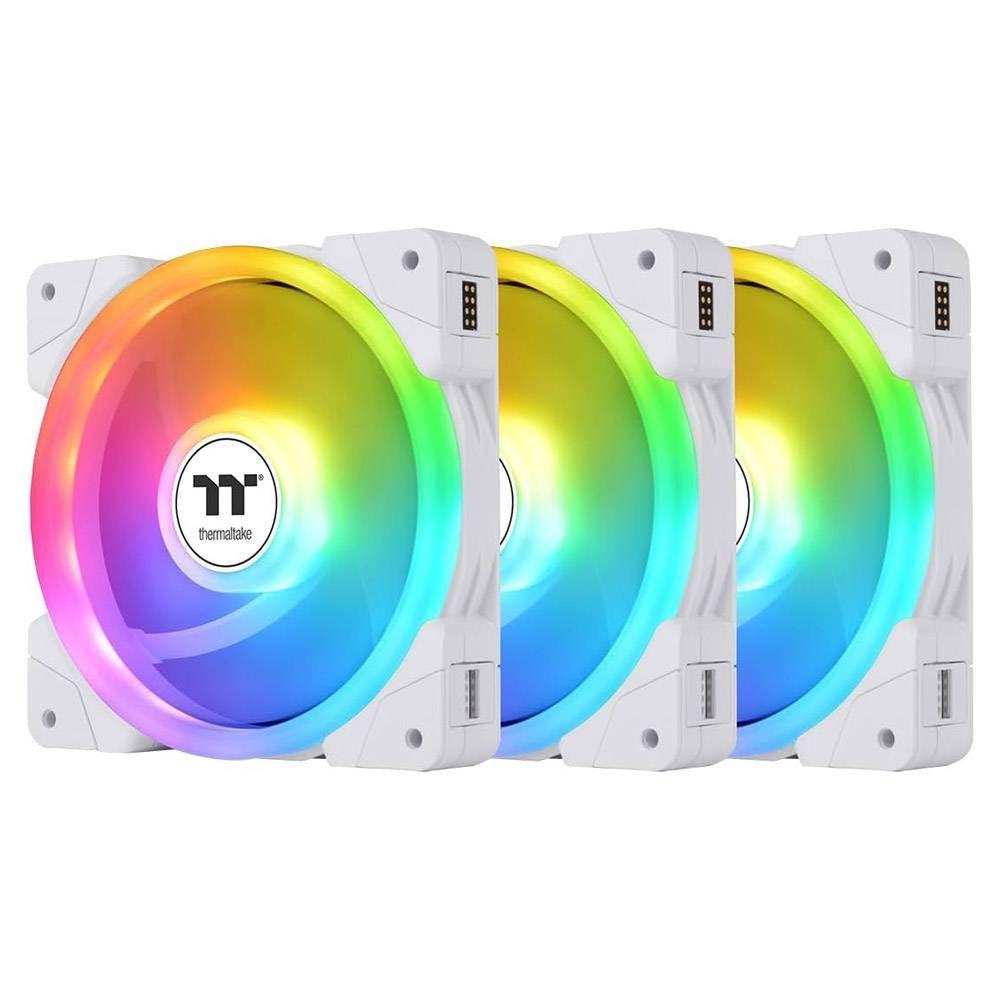 Ventoinhas para Caixa PC THERMALTAKE SWAFAN EX12 ARGB Sync (Branco), miniatura 2
