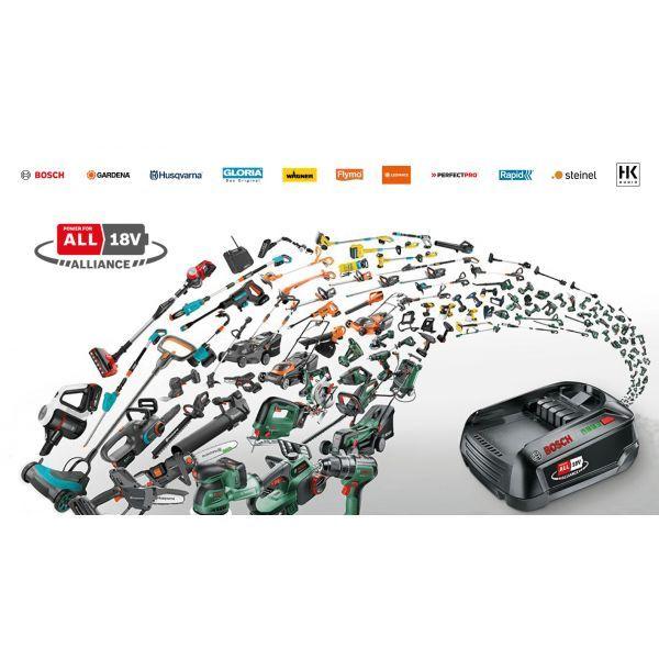 Aparador de Relva 2 em 1 BOSCH UniversalGrassCut 18V-26-500 (18 V - 26 cm - 2 Ah - Verde/Preto) — miniatura 2