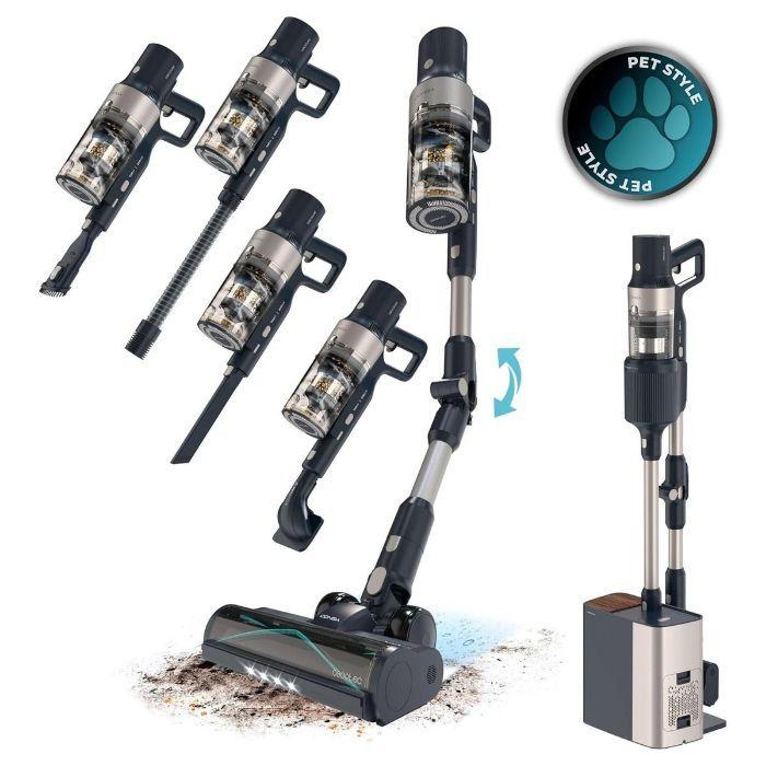 Aspirador Vertical CECOTEC Conga Rockstar 5500 Hurricane Station Flex (Preto), miniatura 3