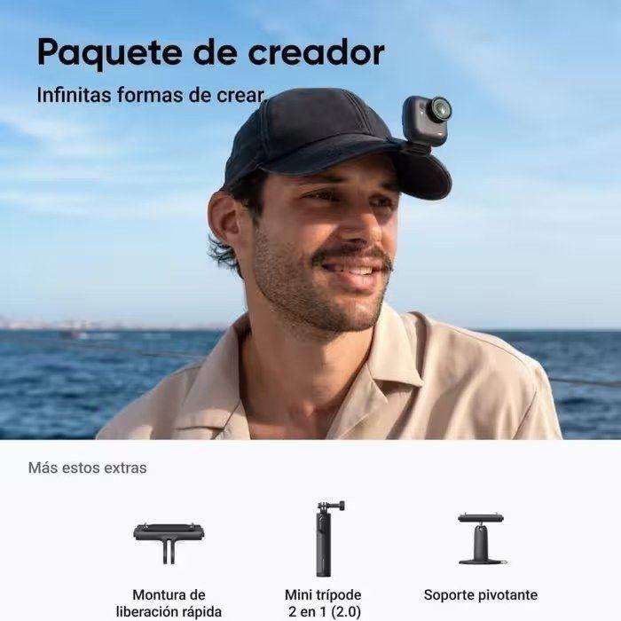 Câmara de Ação INSTA360 GO Ultra Creator Bundle (USB Type-C para USB Type-C - Preto) — miniatura 2