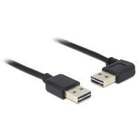 Cabo USB DELOCK EASY-USB 83464 (1 m - Preto)