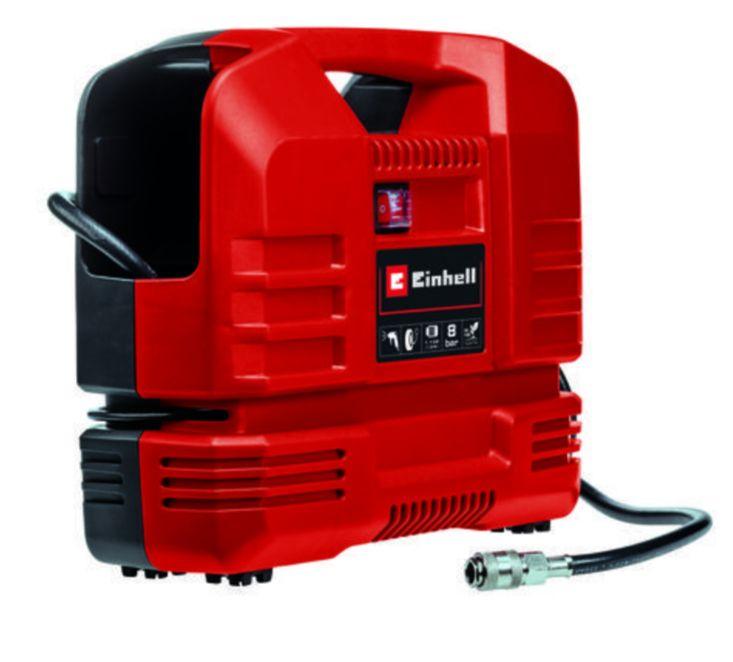 Compressor EINHELL TC-AC 190 OF Set (AC - 74 dB - 8 bar - Vermelho) — miniatura 4