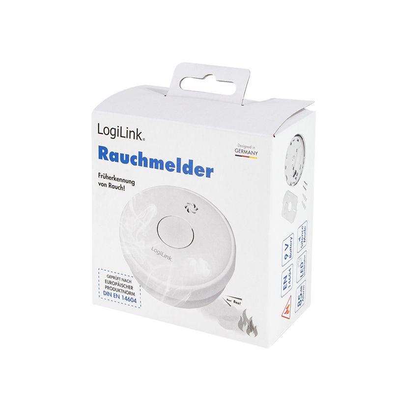 Detetor de Fumo LOGILINK SC0015 (Branco), miniatura 8