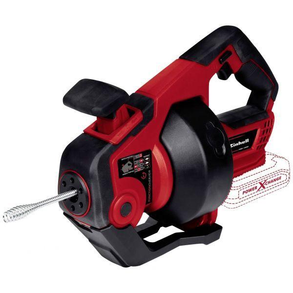 Desentupidor de Tubos Sem Fios EINHELL TE-DA 18/760 Li-Solo (18 V - Power X-Change)