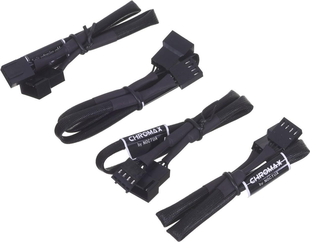 Cabo de Extensão para Ventoinha NOCTUA NA-SEC1 chromax.black (Preto)