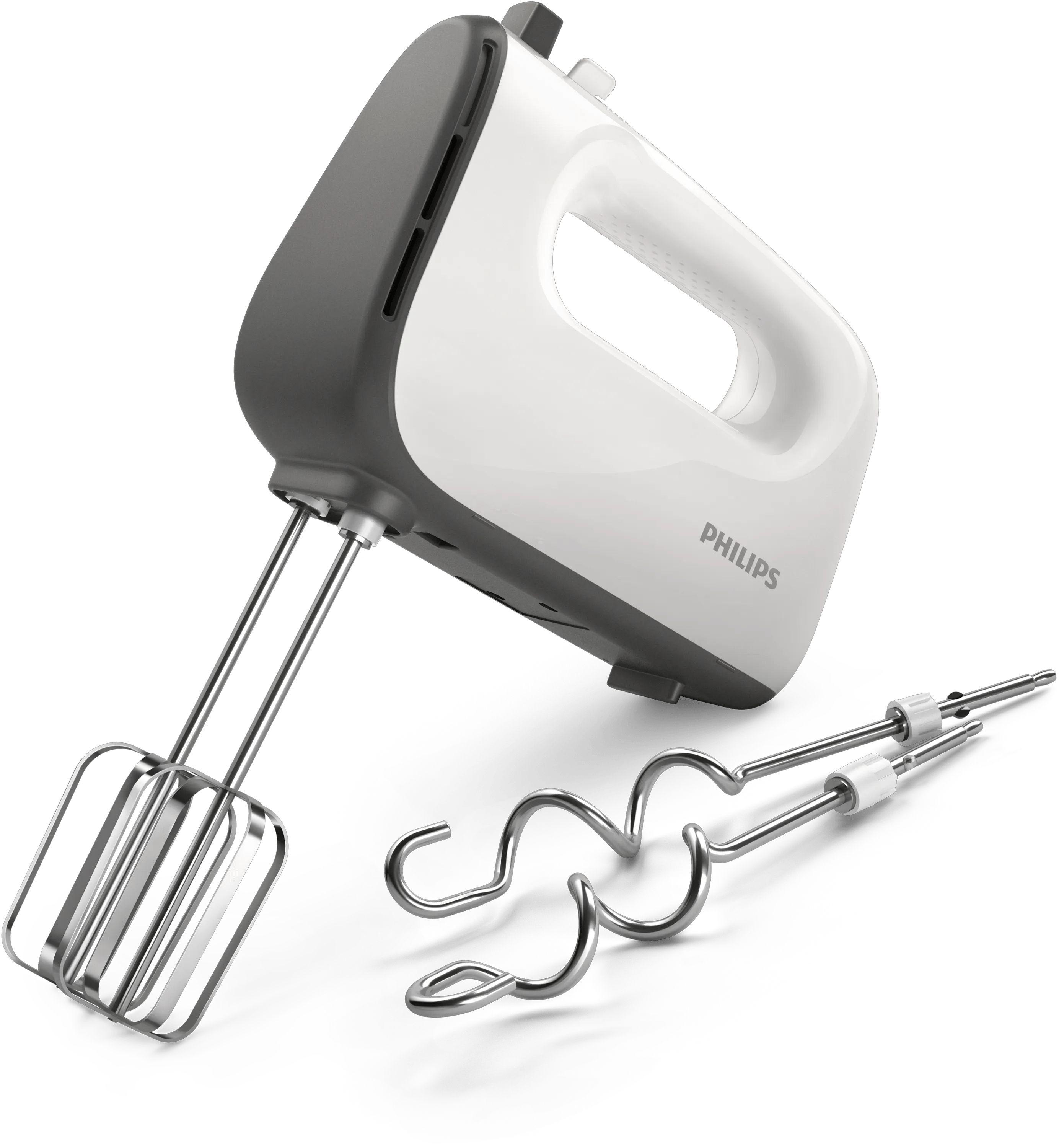 Batedeira Manual PHILIPS HR3740/00 (450 W - Altura 15,5 cm - Branco)