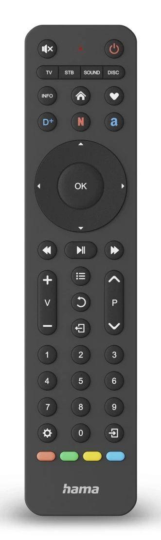 Comando Universal HAMA 00221053 (IR sem fios - Preto)