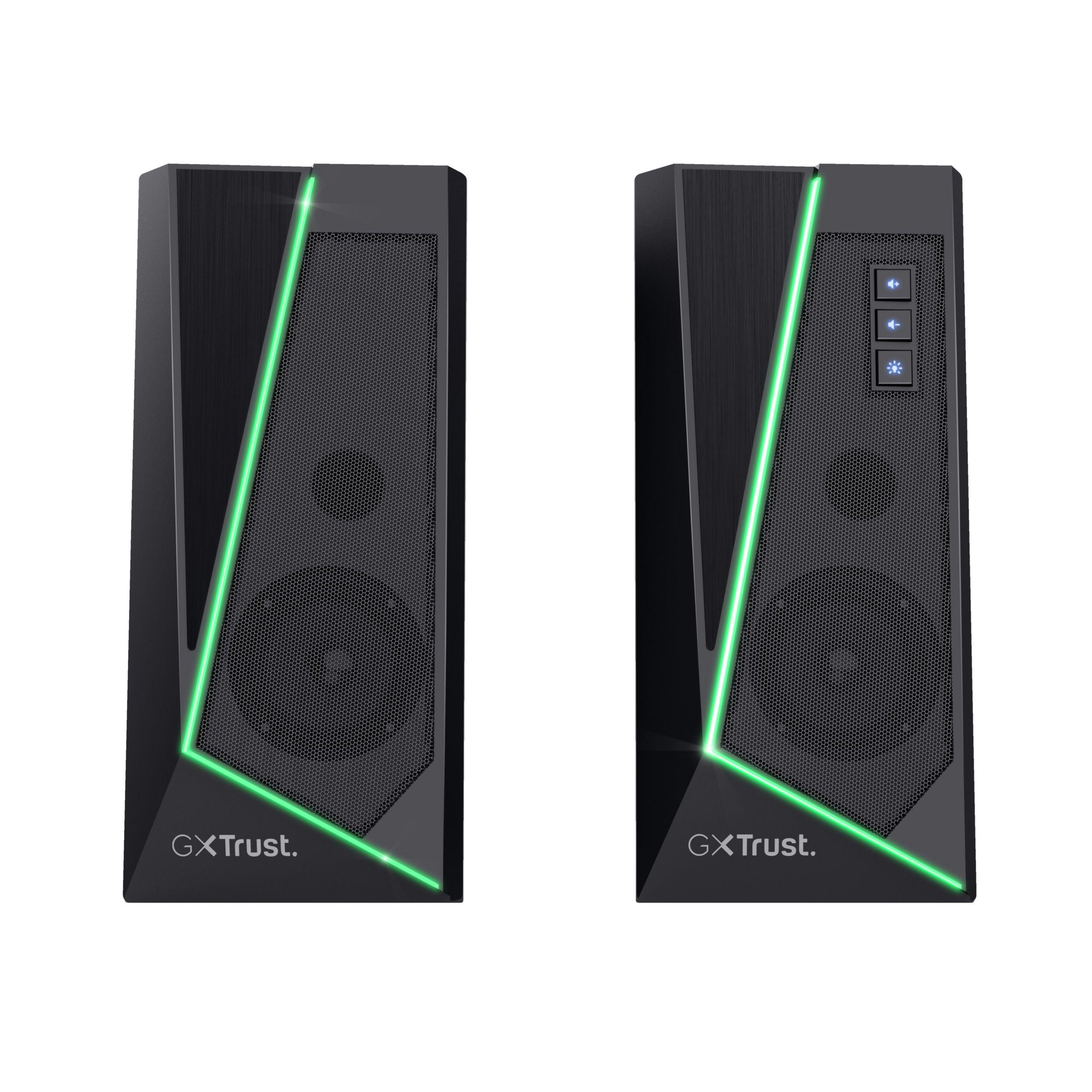 Colunas Gaming TRUST GXT 609 Zoxa (Com fios - 6 W - 2.0 canais - Preto), miniatura 3