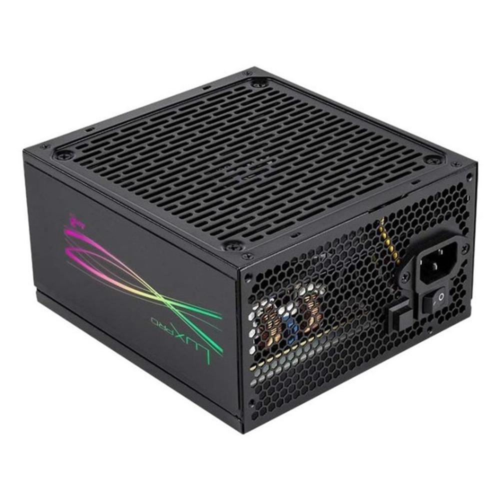 Fonte de Alimentação para PC AEROCOOL LUXPRORGB650M (ATX - 650 W - 80 PLUS Bronze - Preto)