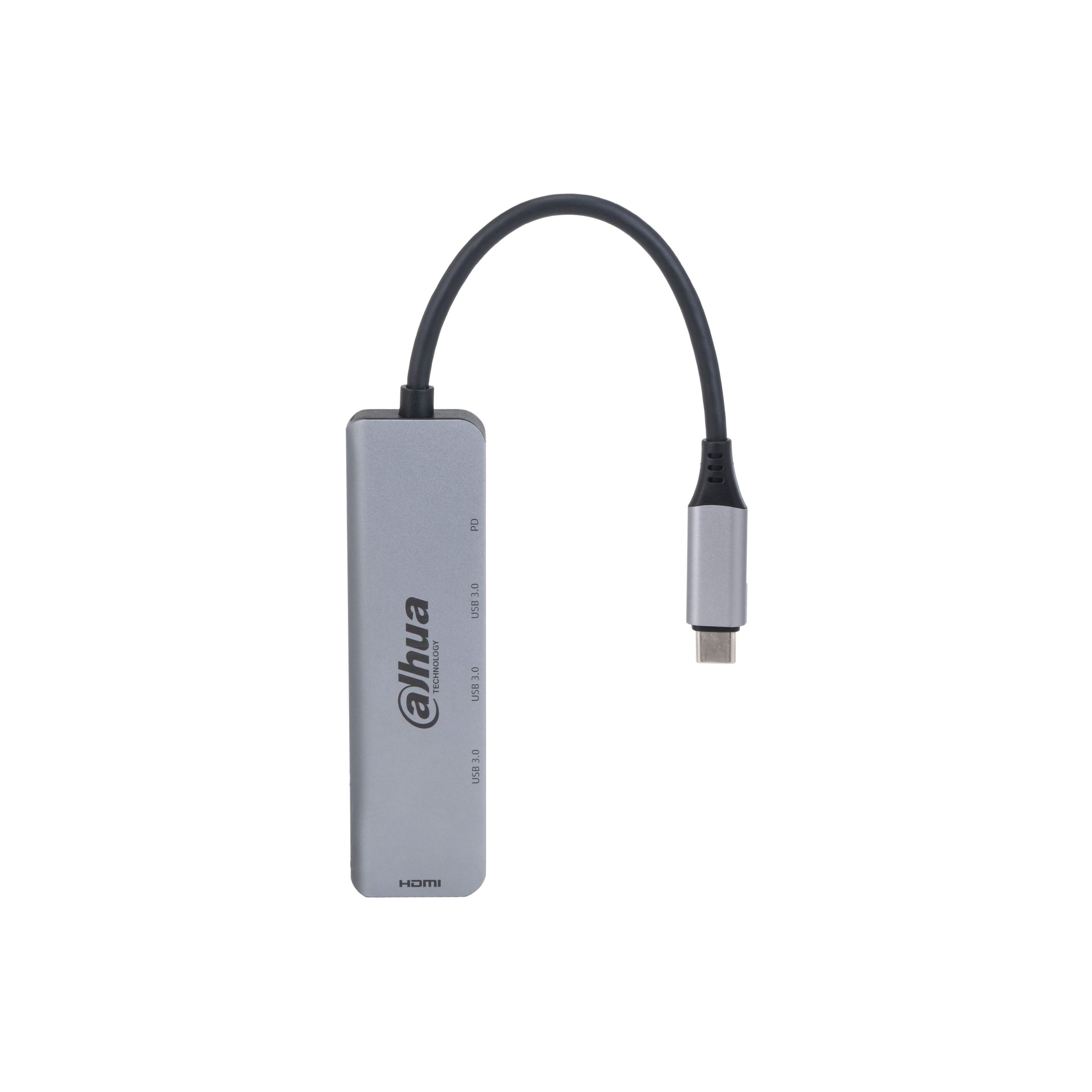 Hub USB-C DAHUA TC35 (Cinzento)