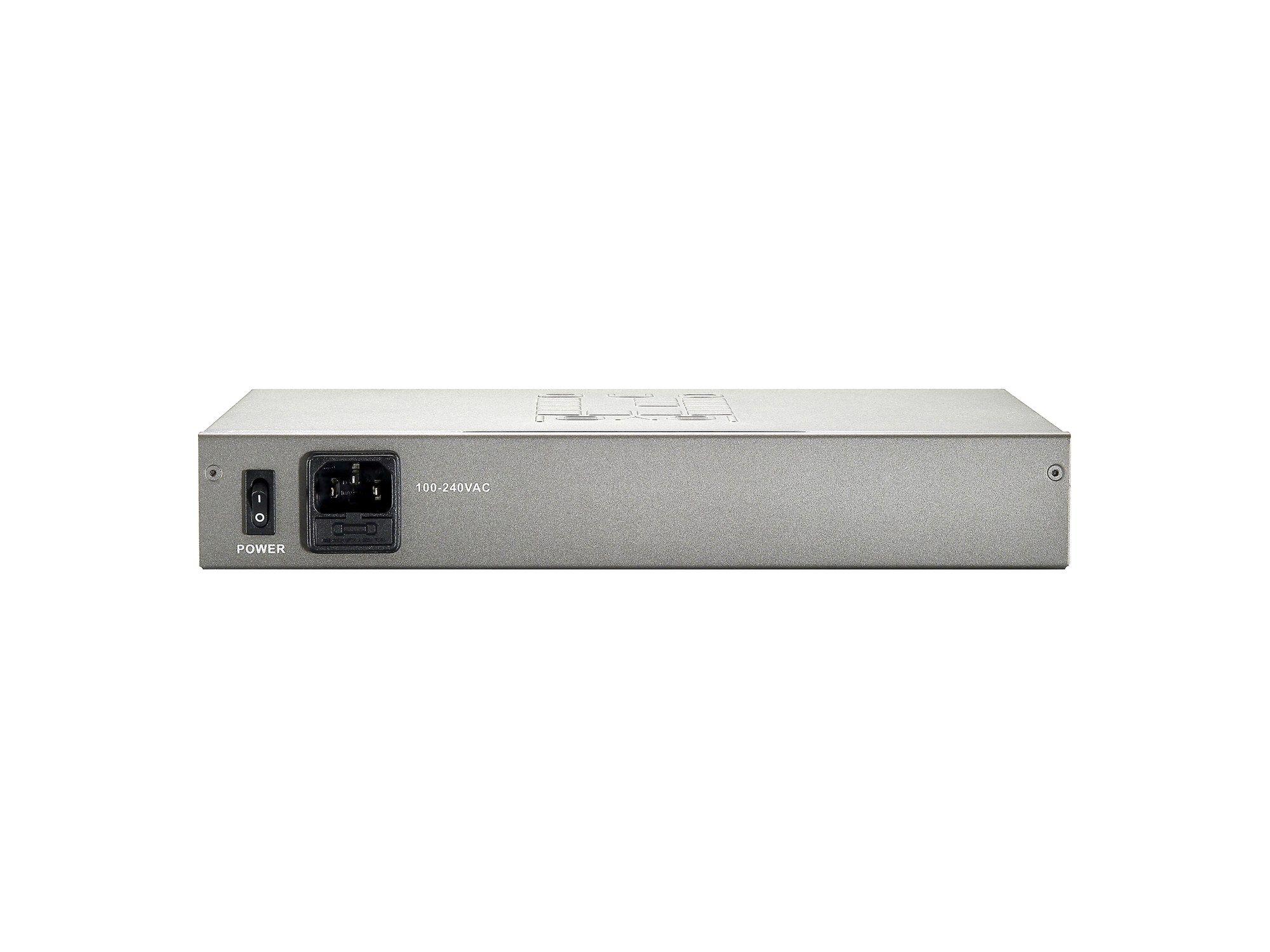 Switch PoE+ LEVELONE GEP-0821 (Gigabit Ethernet - 128 KB - 16 Gbit/s - Cinzento), miniatura 4
