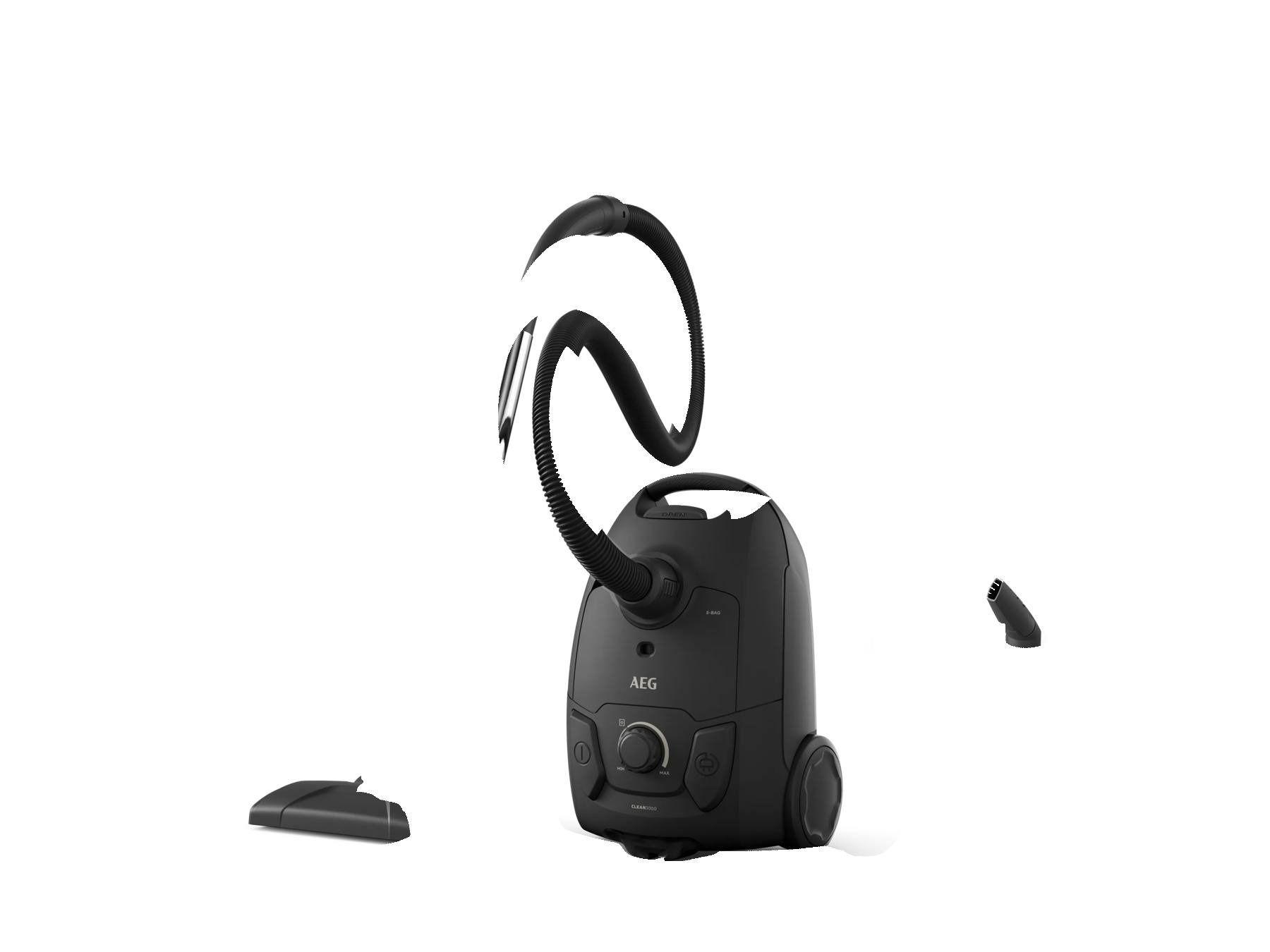 Aspirador com Saco AEG AB31C1GG (Altura 22,8 cm - 203 AW - 3 l - Preto)