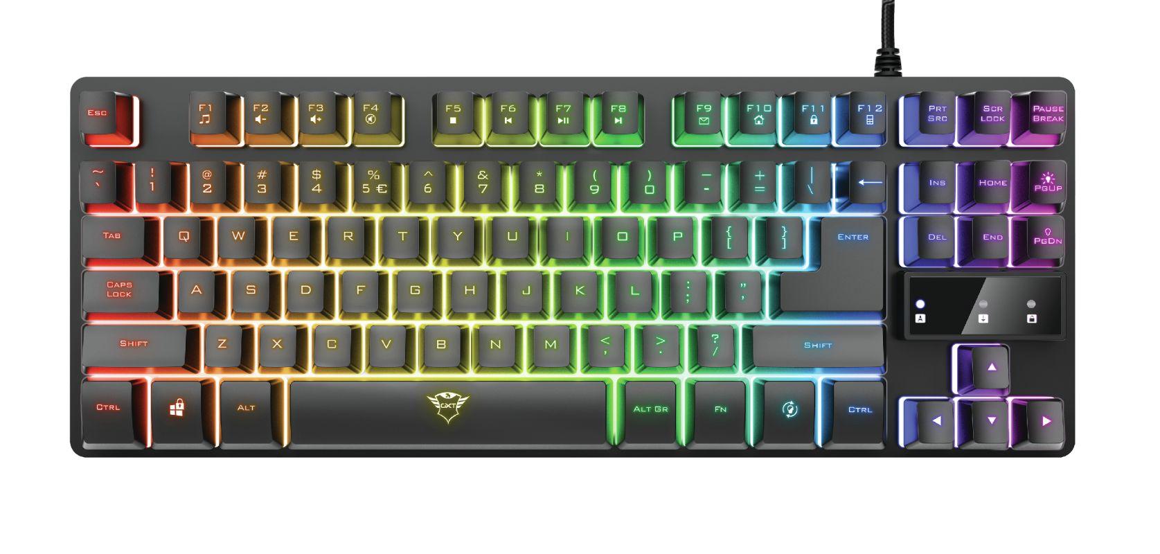 Conjunto Gaming 3 em 1 TRUST GXT794 (Alemão - Interruptor de membrana - USB - Preto) — miniatura 4