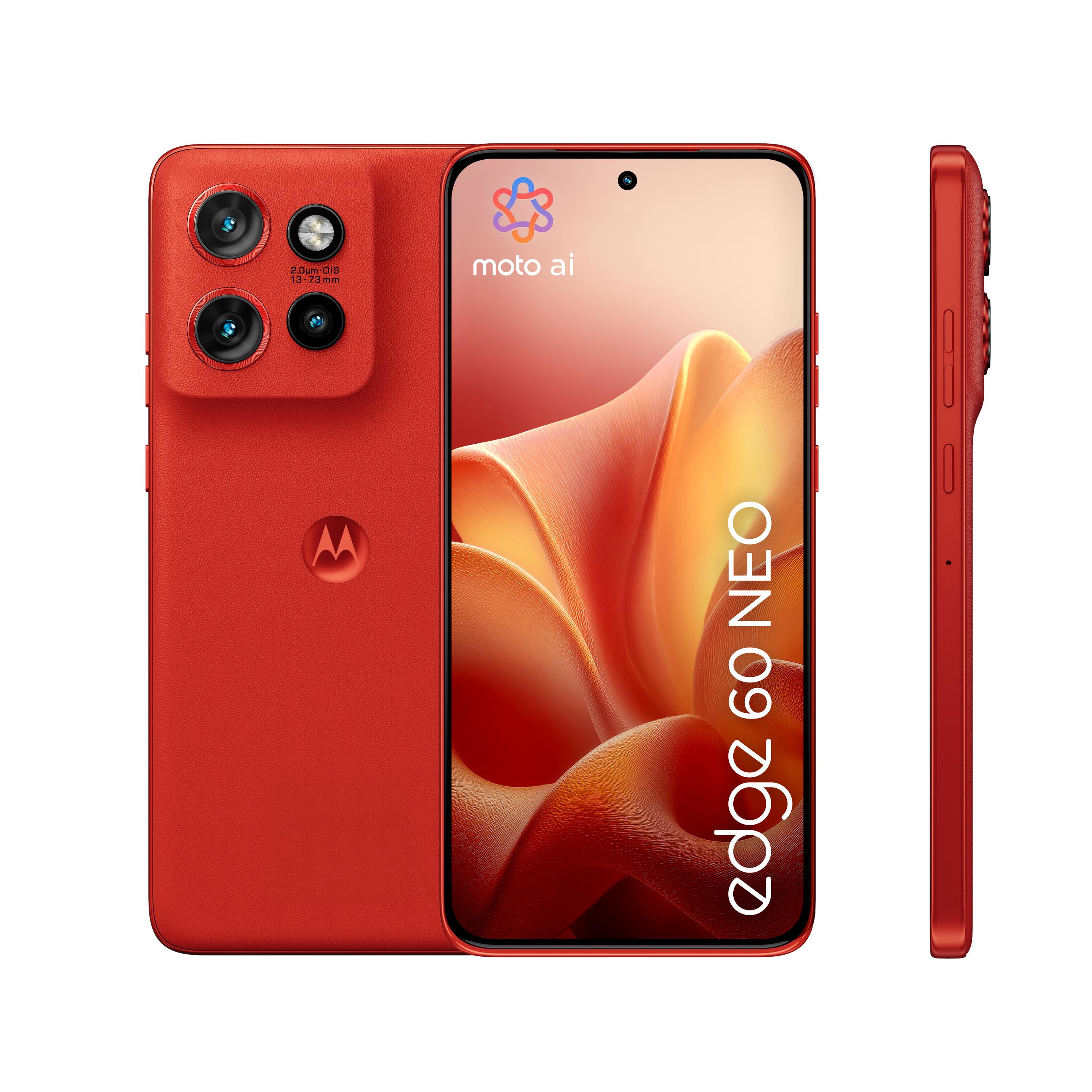 Smartphone MOTOROLA edge 60 Neo 5G (8GB/256GB - 6,36" - PANTONE Poinciana), miniatura 2