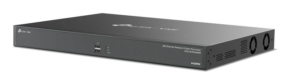Gravador de Vídeo em Rede TP-LINK VIGI NVR4064H (64 Canais - 4K - 4 Baias - Preto), miniatura 3