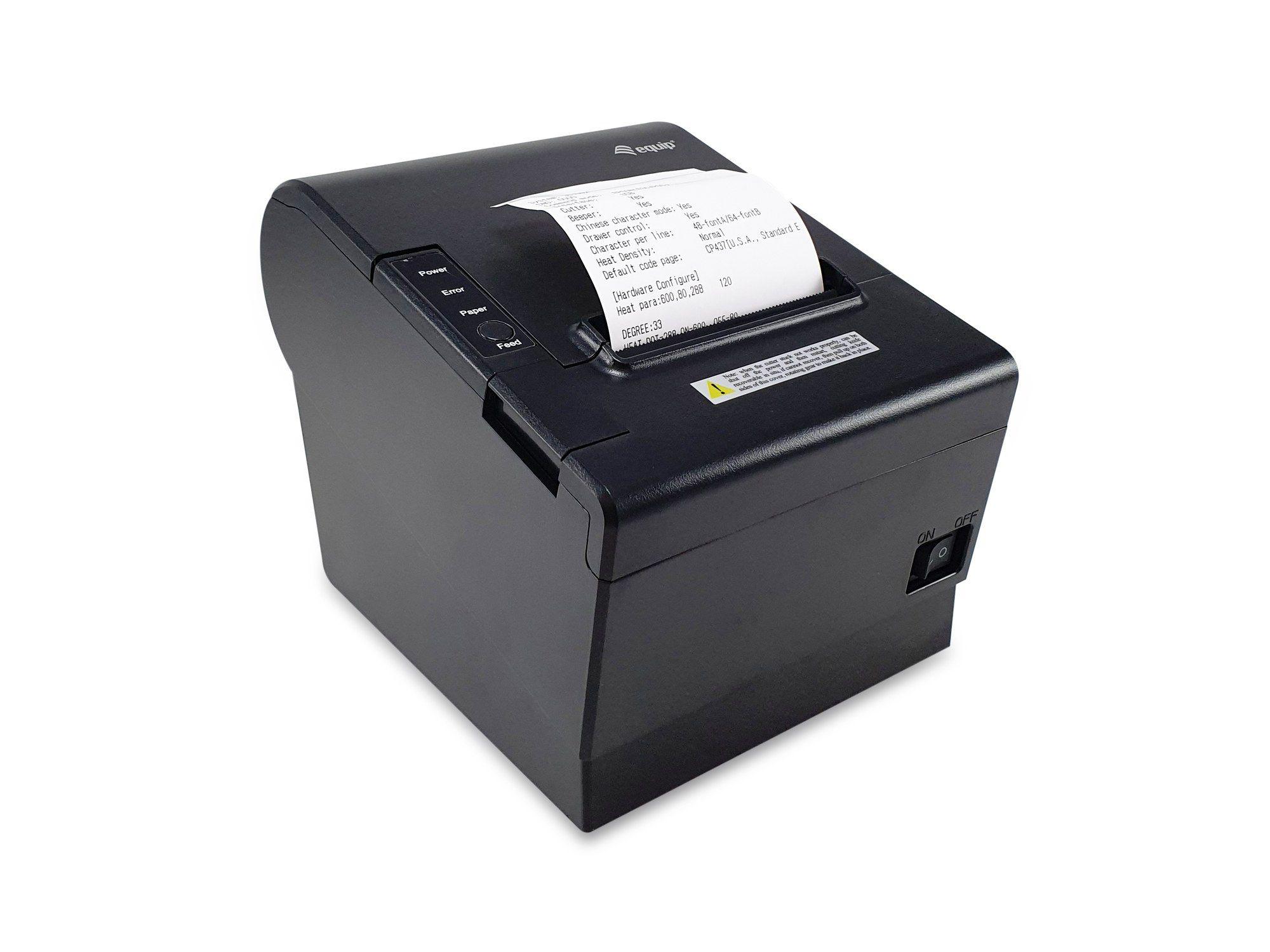 Impressora de Recibos POS EQUIP 351005 (AC, Serial, USB - Com fios - Preto) — miniatura 6