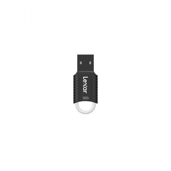 Pen USB LEXAR JumpDrive V40 (USB tipo A - Com tampa - Preto e Branco), miniatura 2