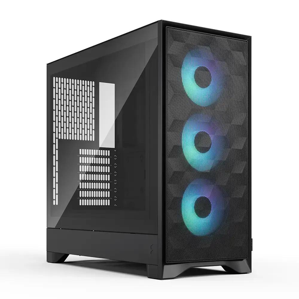 Caixa ATX FRACTAL DESIGN Pop 2 Air Black TG RGB (ATX, Micro ATX, Mini-ITX - Midi Tower - Aço - Preto) — miniatura 2