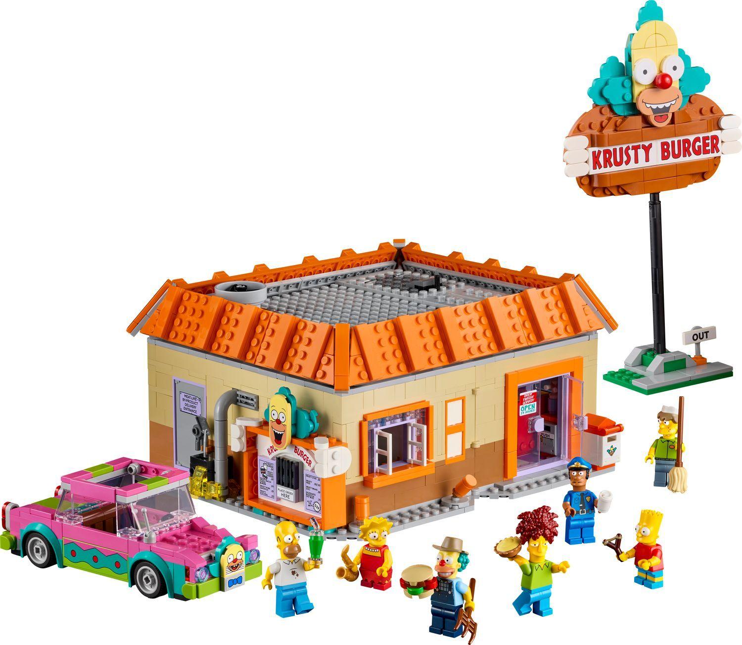 LEGO 10352 Icons The Simpsons™: Krusty Burger (18+ anos - 1635 peças)