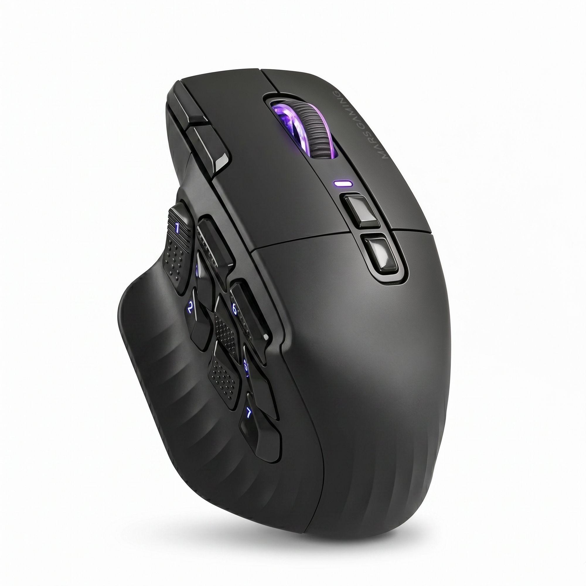 Rato Gaming MARS GAMING MMWHEX16 (Preto)