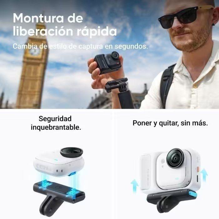 Câmara de Ação INSTA360 GO Ultra Creator Bundle (USB Type-C para USB Type-C - Preto) — miniatura 3