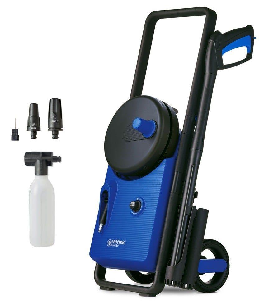 Lavadora de Alta Pressão NILFISK Core 150 PowerControl (Altura 30 cm - Azul)