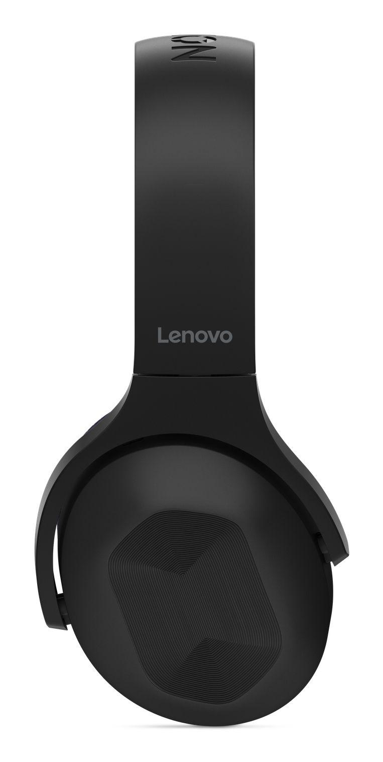 Headset Gaming LENOVO Legion H410 (Binaural - Sem fios - Circum-aural - Preto e Roxo), miniatura 6