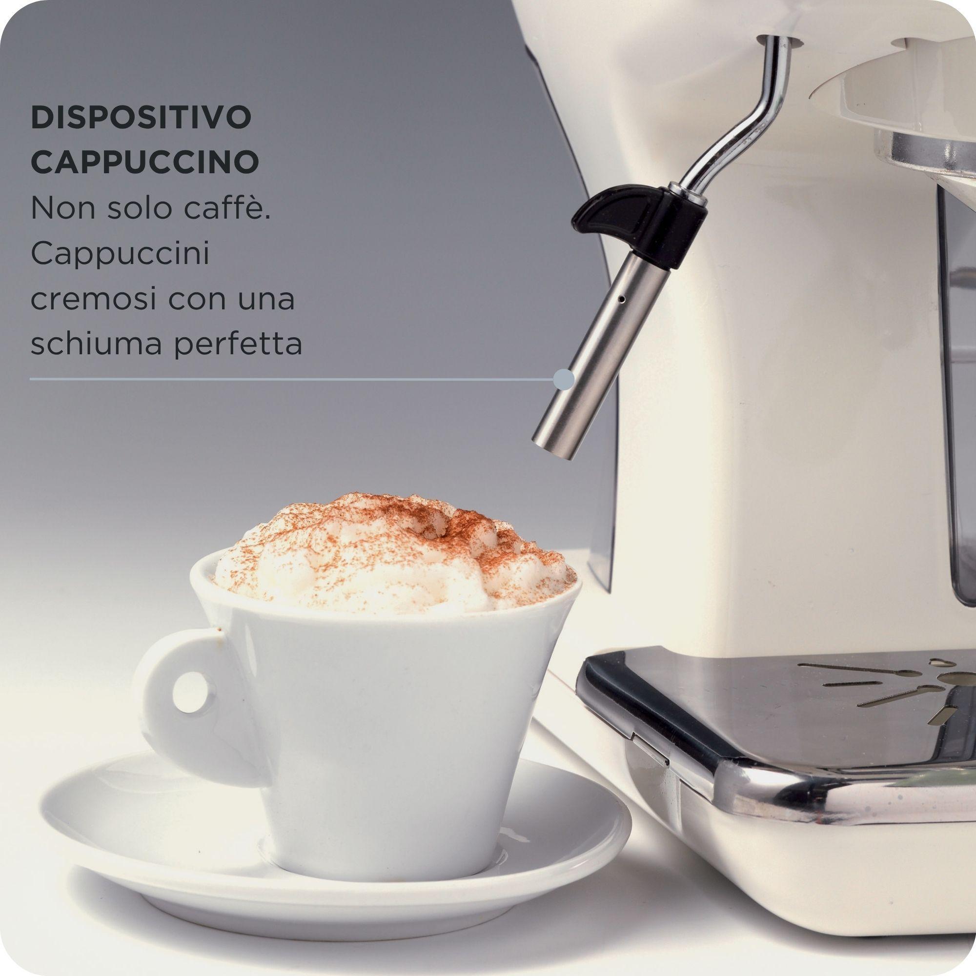 Máquina de Café Expresso ARIETE 1389/14 (Café moído e doses individuais - 850 W - 15 bar - Bege/Verde-claro), miniatura 4
