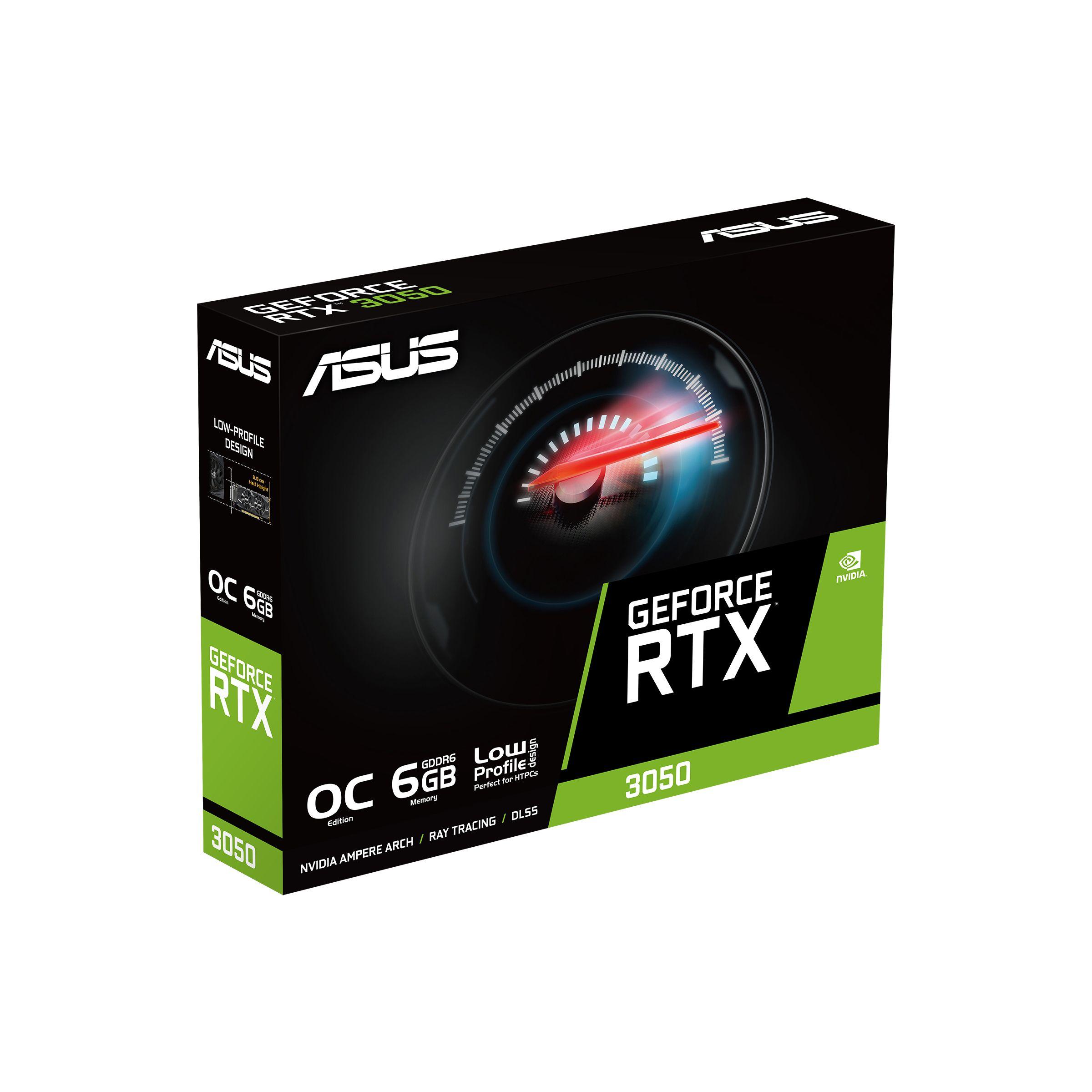 Placa Gráfica ASUS GeForce RTX 3050 LP BRK OC Edition (GeForce RTX 3050 - 14 Gbps - 6 GB - Preto), miniatura 6