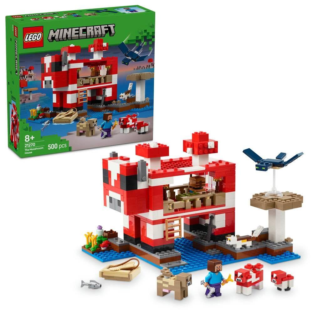 LEGO 21270 Minecraft A Casa Mooshroom (8+ anos - 500 peças) — miniatura 3
