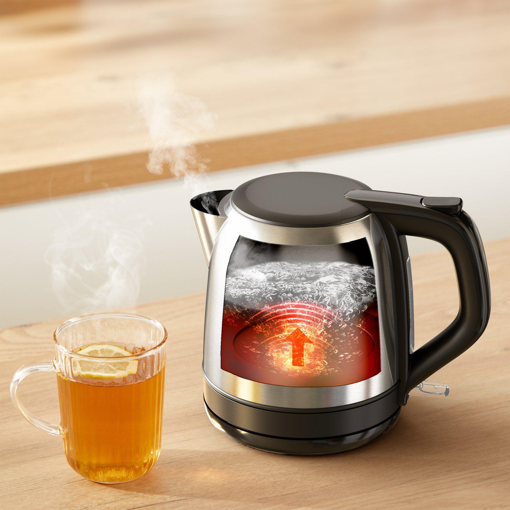Jarro Elétrico TEFAL Subito Mini KO5S2DE0 (2400 W - 1 l - Aço inoxidável - Preto e Inox) — miniatura 10