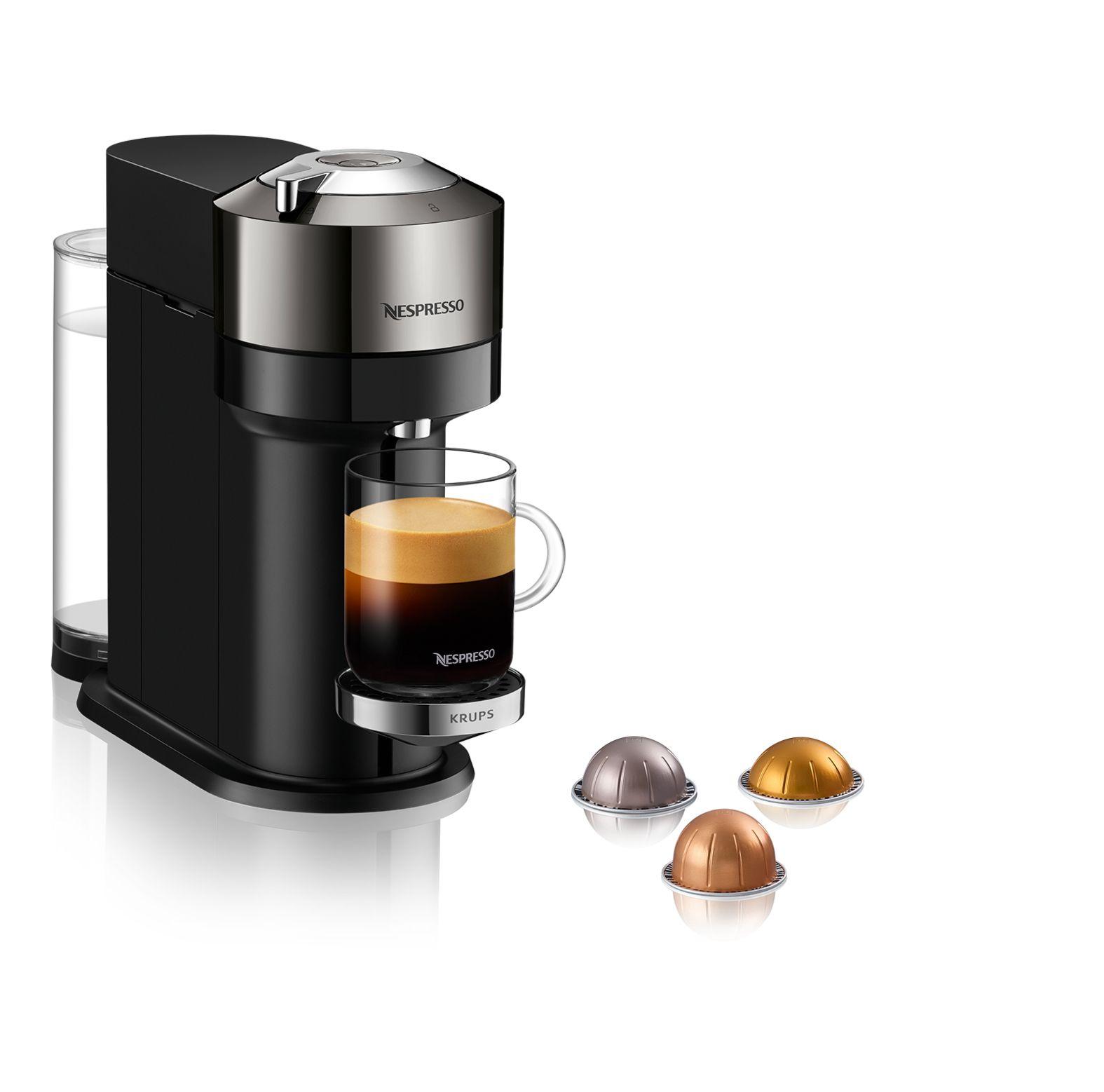 Máquina de Café de Cápsulas KRUPS Nespresso Vertuo Next Deluxe XN910C10 (Cápsula de café - 1500 W - 1,1 l - Preto/Cinzento) — miniatura 7