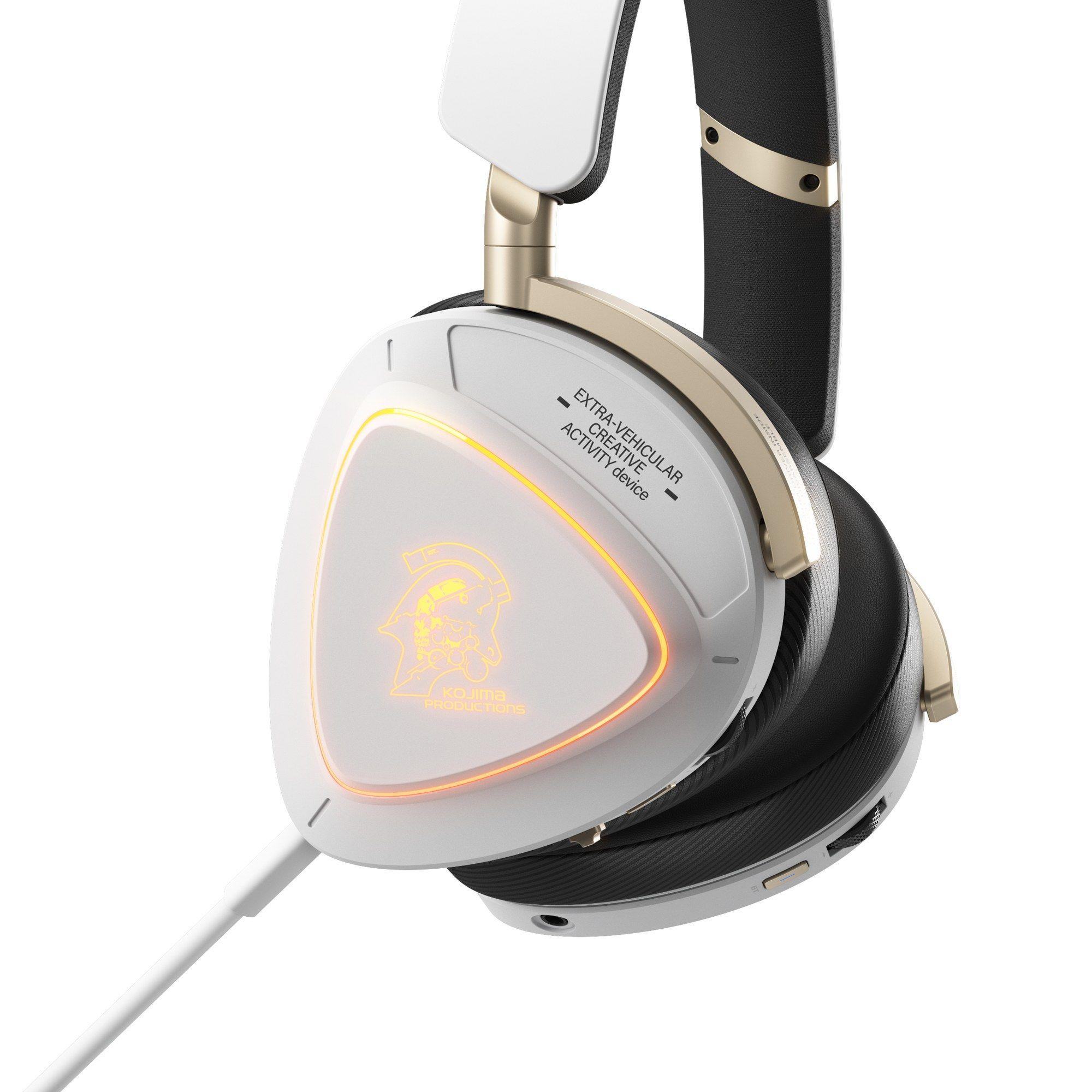 Headset Gaming ASUS ROG Delta II-KJP (Binaural - Com fios e sem fios - Circum-aural - Branco/Preto) — miniatura 3